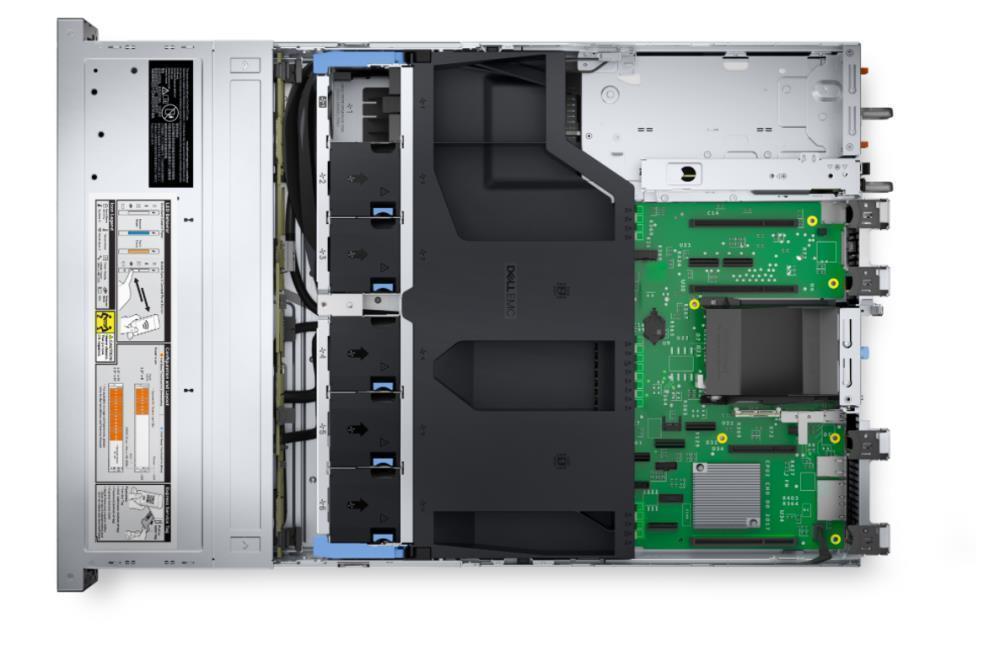 Сервер DELL R550 с процессором 4310S и RAID H755