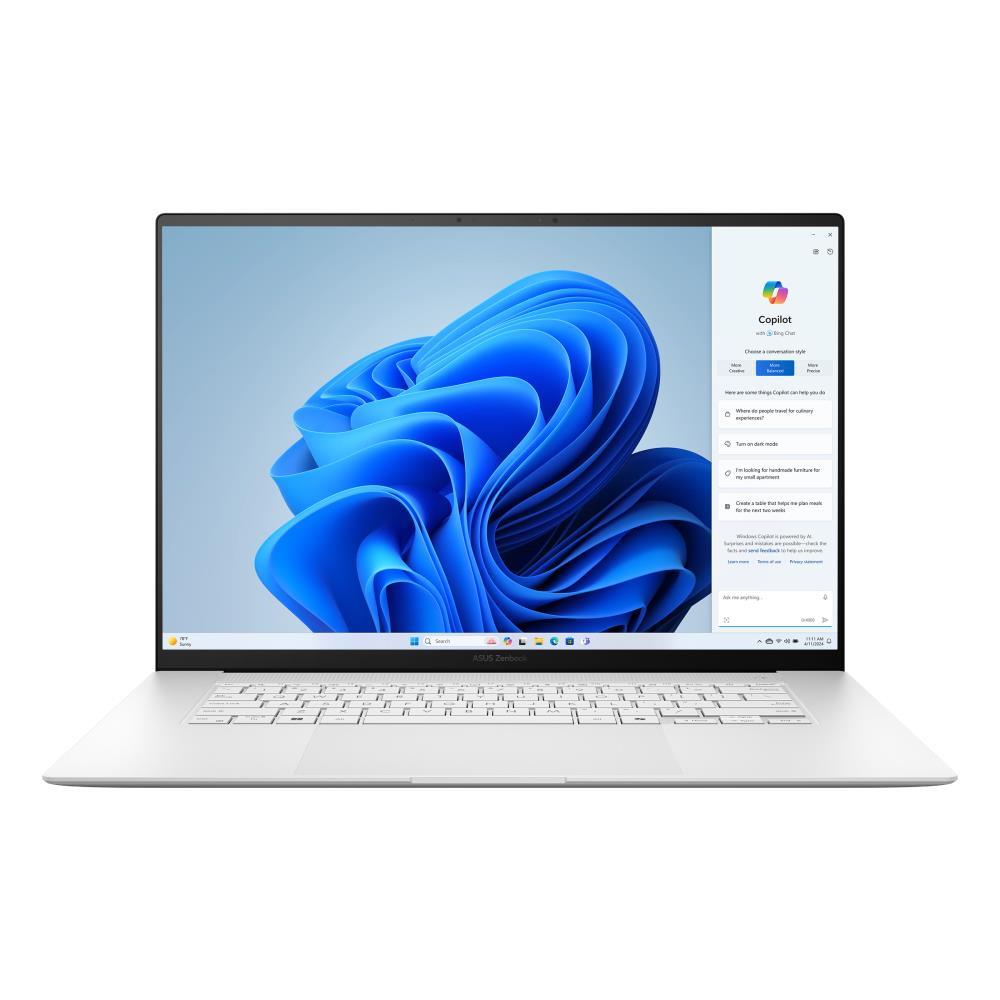 ASUS ZenBook UM5606WA-RK217W 16" 1TB 24GB balts klēpjdators