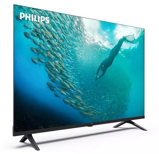 PHILIPS 43PUS7009 43” 4K Viedtelevizors Titan OS Melns