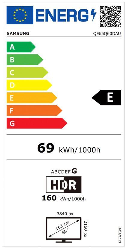 Samsung QE65Q60DAUXXH 65" 4K Viedā QLED Televīzija