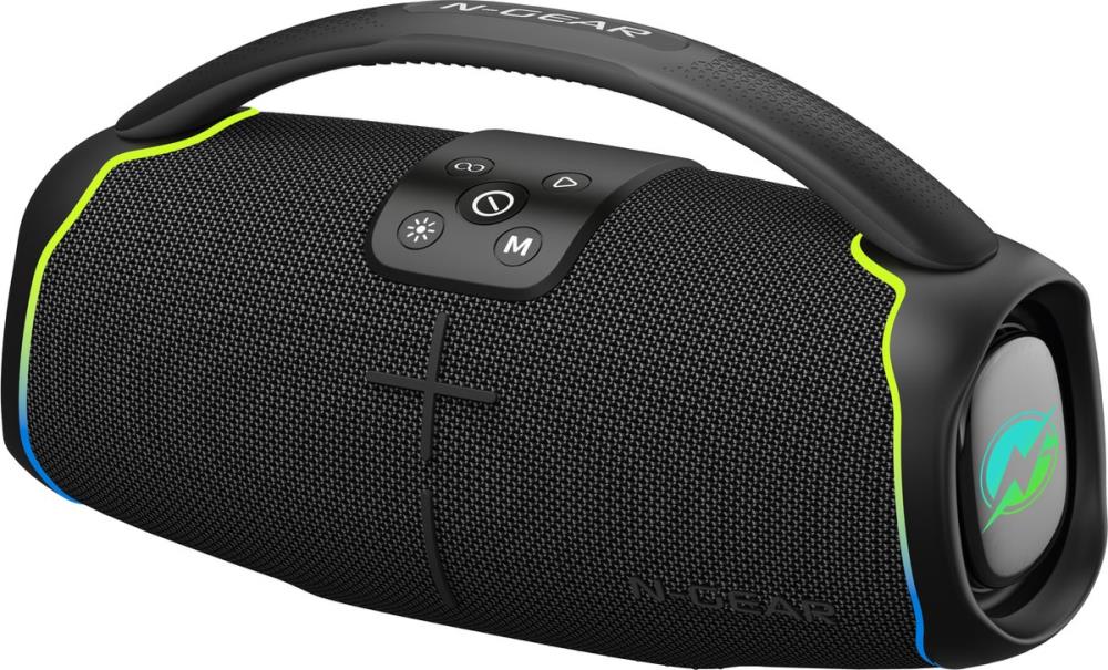 N-GEAR NRG200 Portatīvais Bluetooth Skaļrunis Melns