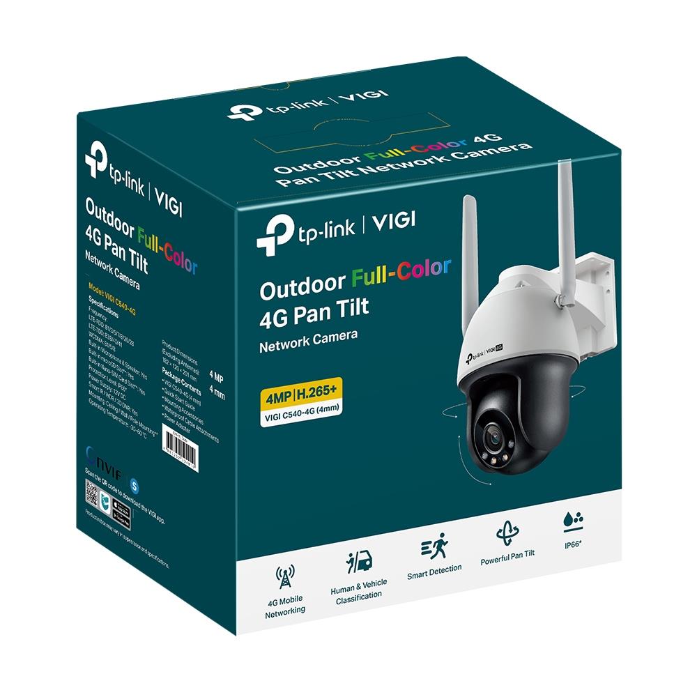 TP-Link C540-4G Bezvadu 4MP Pan/Tilt Kamera