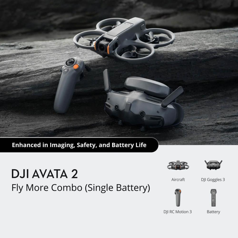 DJI Avata 2 Fly More Combo Üks Aku CP.FP.00000150.08