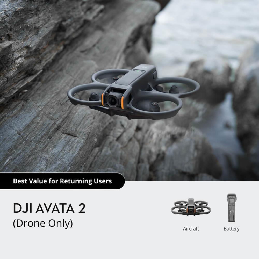 DJI Avata 2 CP.FP.00000149.03 Aizraujoša Dronu Pieredze