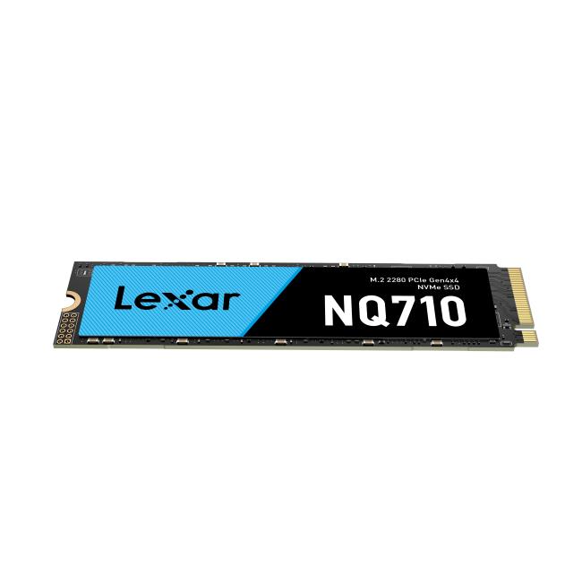 Lexar NQ710 2TB PCIe Gen4 NVMe SSD with Heatsink