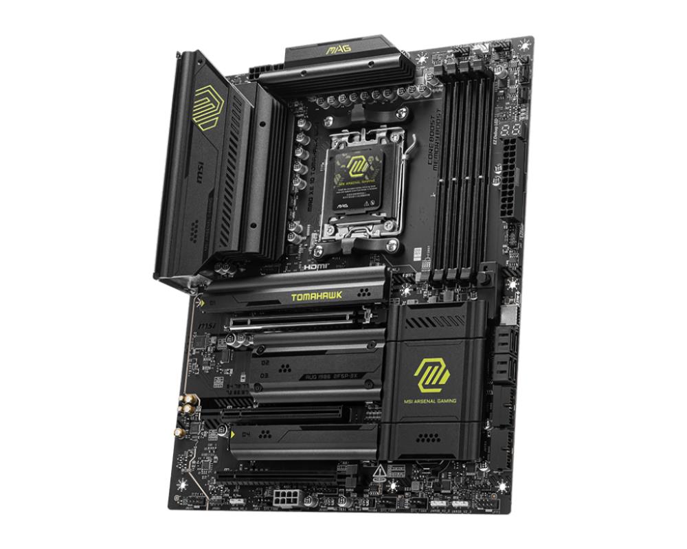 MSI MAG X870 Tomahawk WiFi - ATX mātesplate, DDR5, M.2 sloti