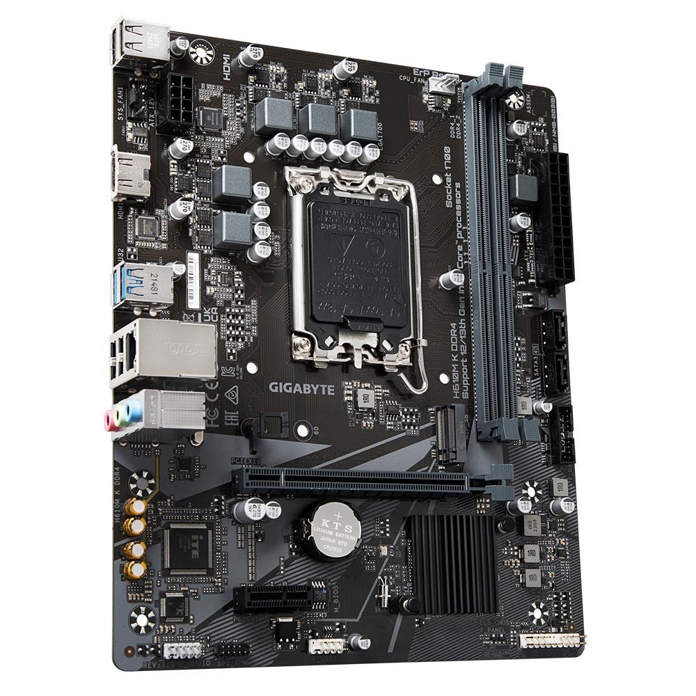 GIGABYTE H610MKDDR42.0 Micro-ATX Motherboard LGA1700