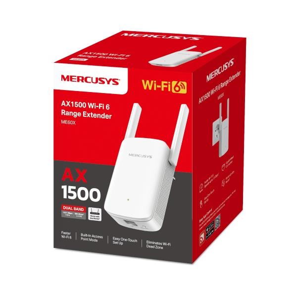 MERCUSYS ME60X 1500Mbps Wi-Fi Удлинитель