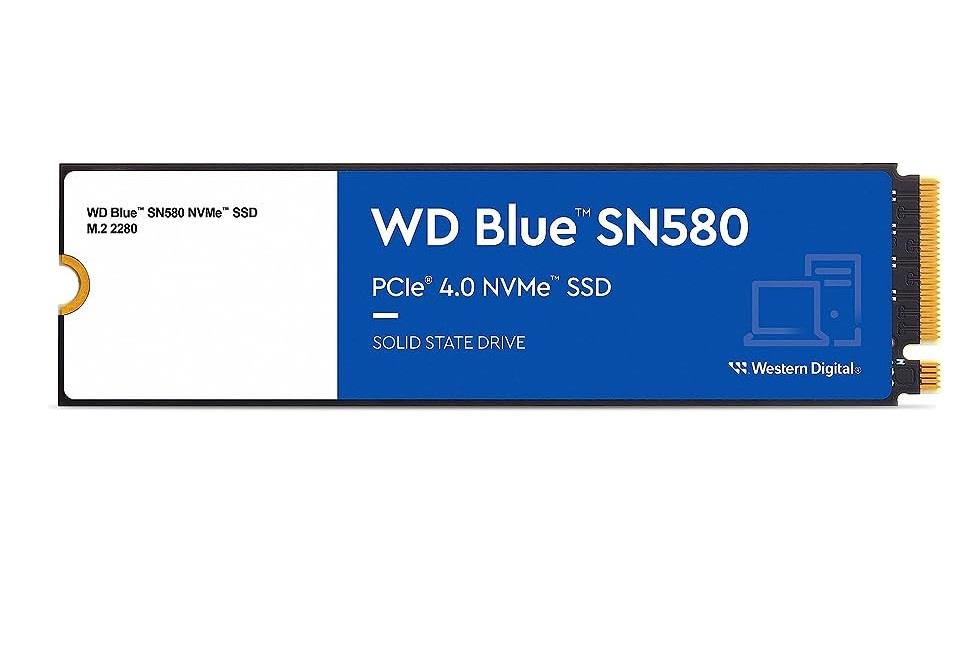 Western Digital Blue SN580 2TB PCIe Gen4 NVMe SSD