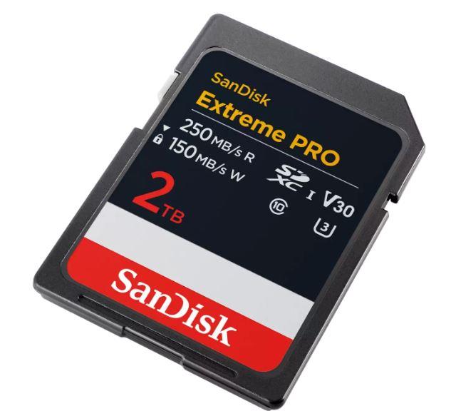 SanDisk SDSDXXD-2T00-GN4IN 2TB SDXC UHS-I atmiņas karte