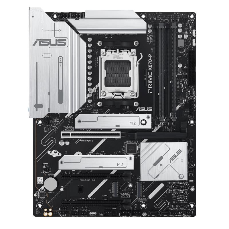 ASUS PRIME X870-P ATX mātesplate ar DDR5, PCIe 5.0