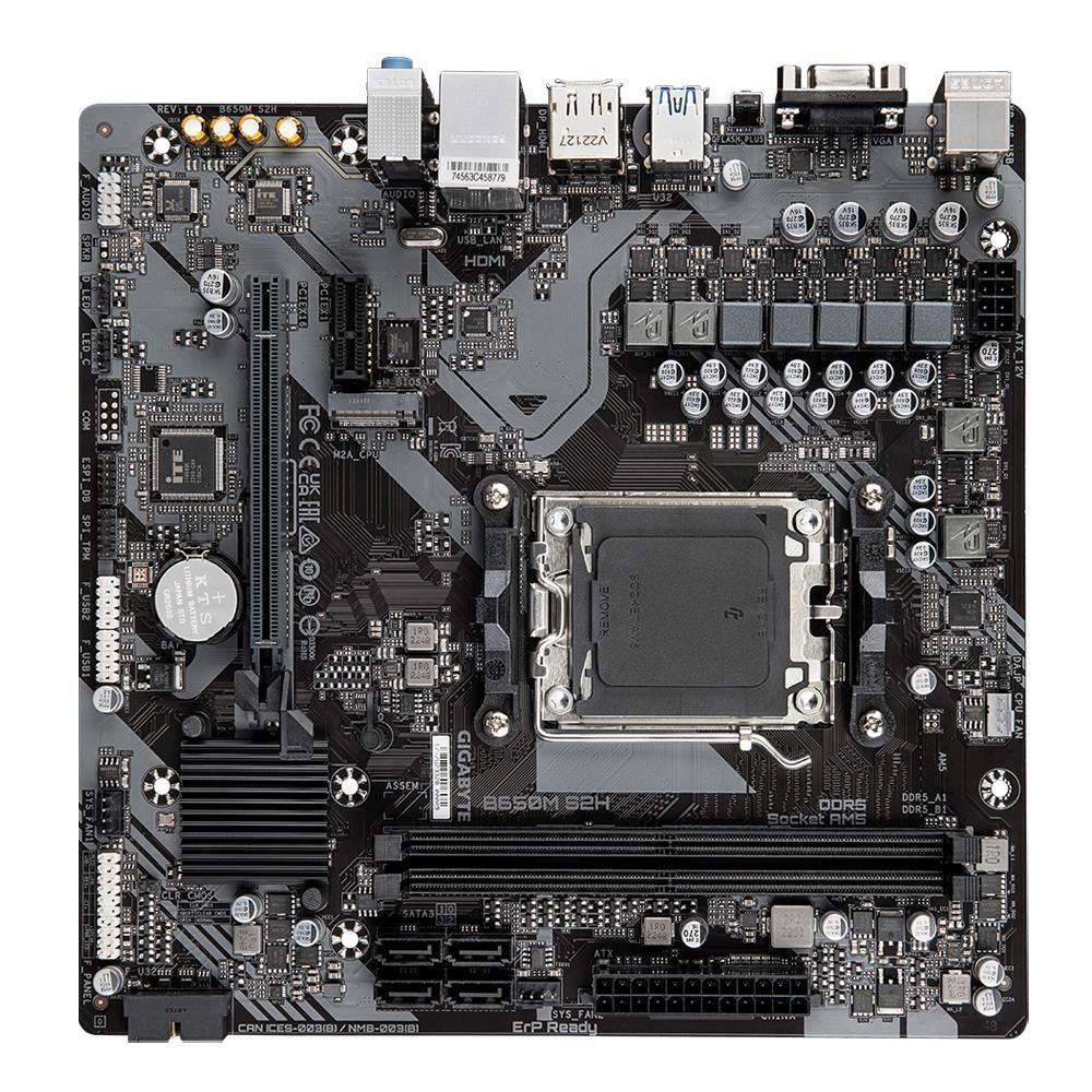 GIGABYTE B650MS2H1.2 Micro-ATX Mātesplate DDR5 HDMI