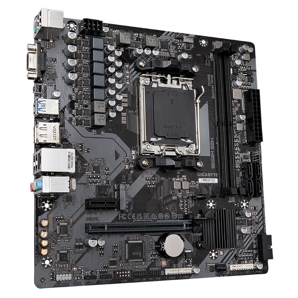 GIGABYTE B650MS2H1.2 Micro-ATX Mātesplate DDR5 HDMI