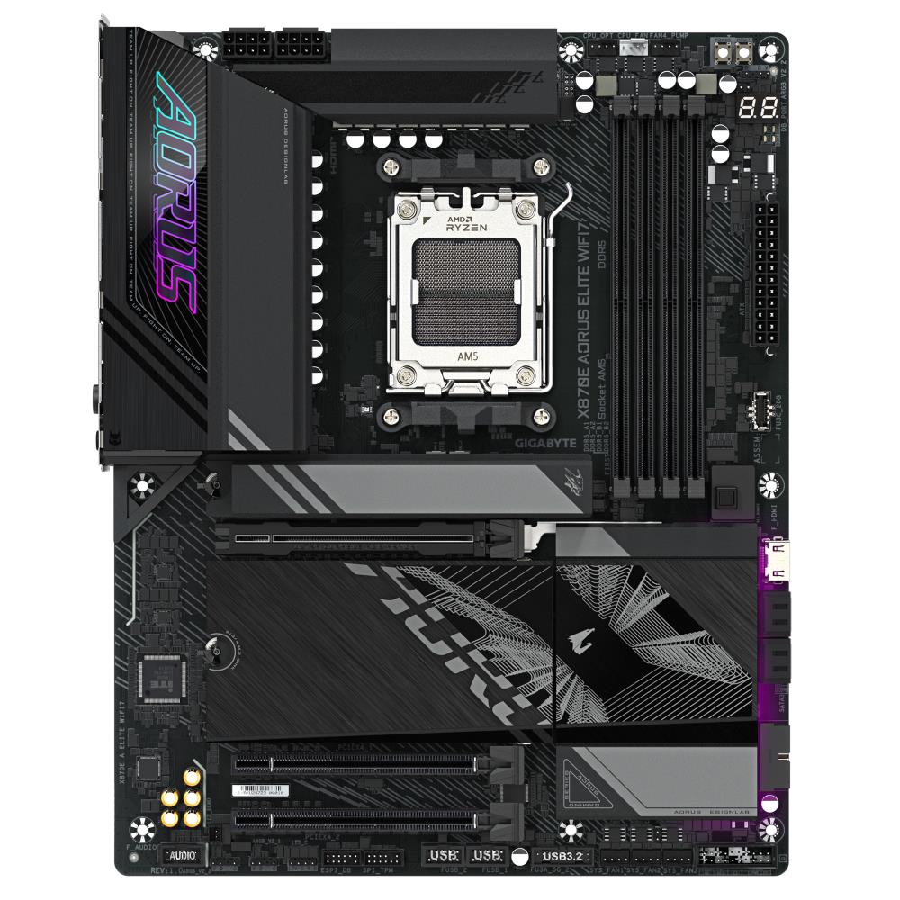 GIGABYTE X870EAELITEWIFI7 ATX Motherboard DDR5