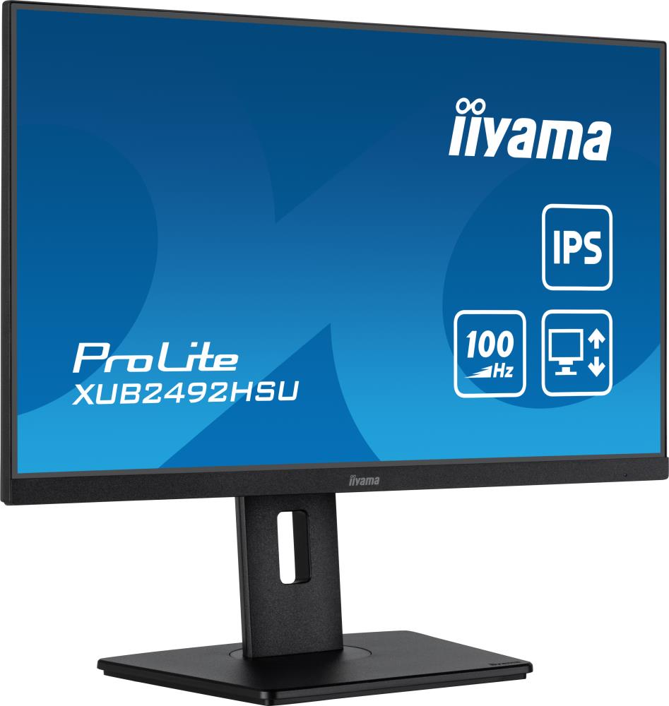 IIYAMA XUB2492HSU-B6 24" IPS monitorius su garsiakalbiais