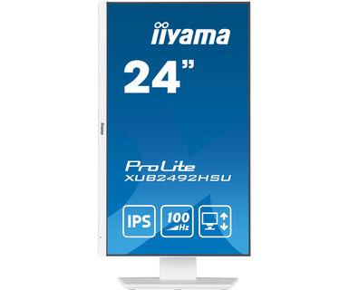 IIYAMA XUB2492HSU-W6 23.8" IPS Monitors 100Hz Matēts