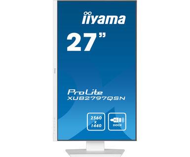 IIYAMA XUB2797QSN-W1 27" Balts IPS Monitors