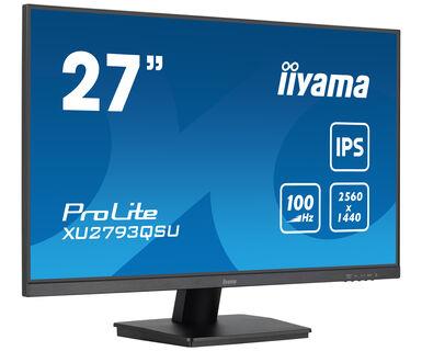 IIYAMA XU2793QSU-B6 27" IPS Monitors 2560x1440 100Hz Melns