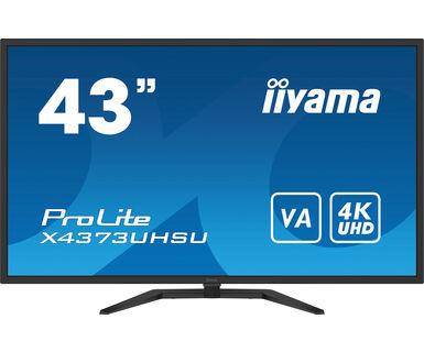 IIYAMA X4373UHSU-B1 43" 4K VA Monitor with Speakers