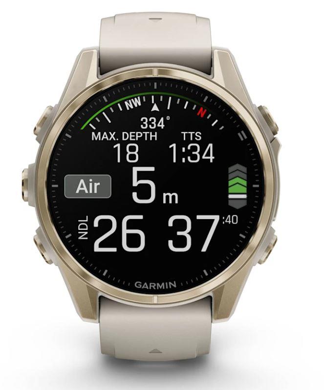 Garmin Fenix 8 Sapphire Soft Gold 010-02903-11 Viedpulkstenis