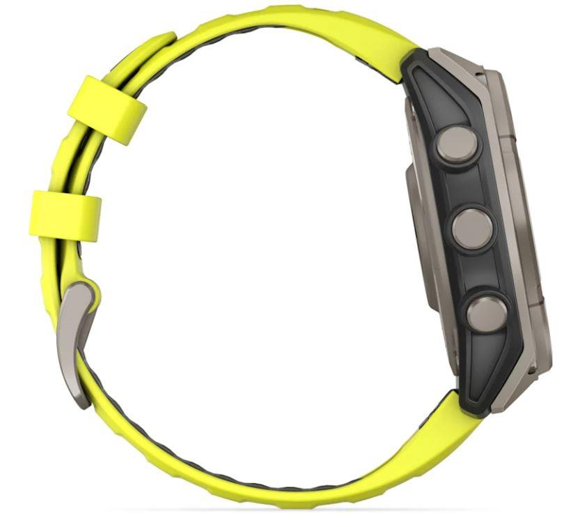 Garmin Fenix 8 010-02906-21 Saules Dzeltens Viedpulkstenis