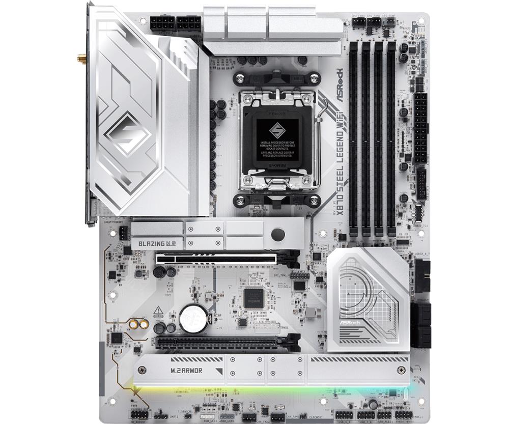 ASROCK MB AMD X870 SAM5 ATX WiFi Steel Legend