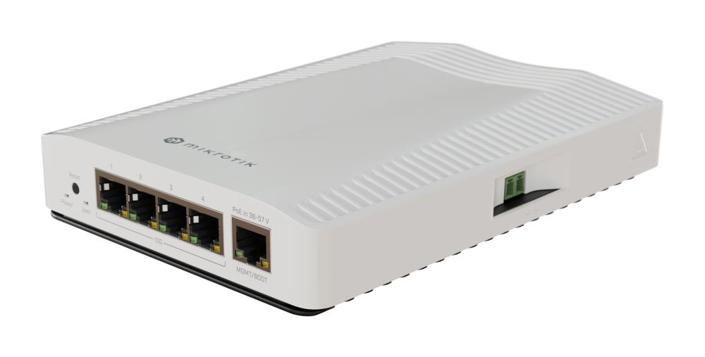 MikroTik CRS304-4XG-IN 4-portu maršrutētājs slēdzis