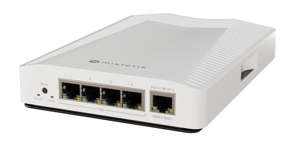 MikroTik CRS304-4XG-IN 4-portu maršrutētājs slēdzis