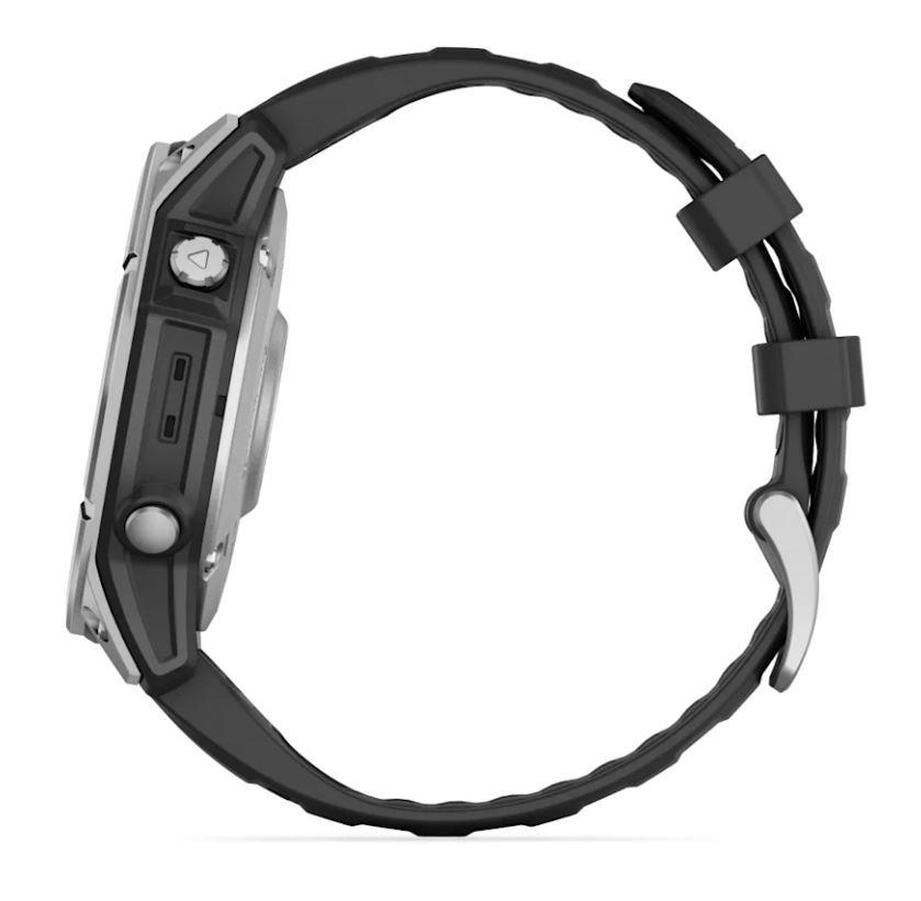 Garmin Fenix E 010-03025-00 Tērauda Melnā Viedpulkstenis