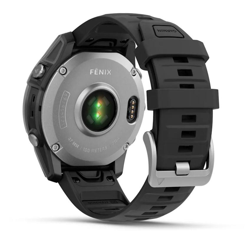 Garmin Fenix E 010-03025-00 Tērauda Melnā Viedpulkstenis