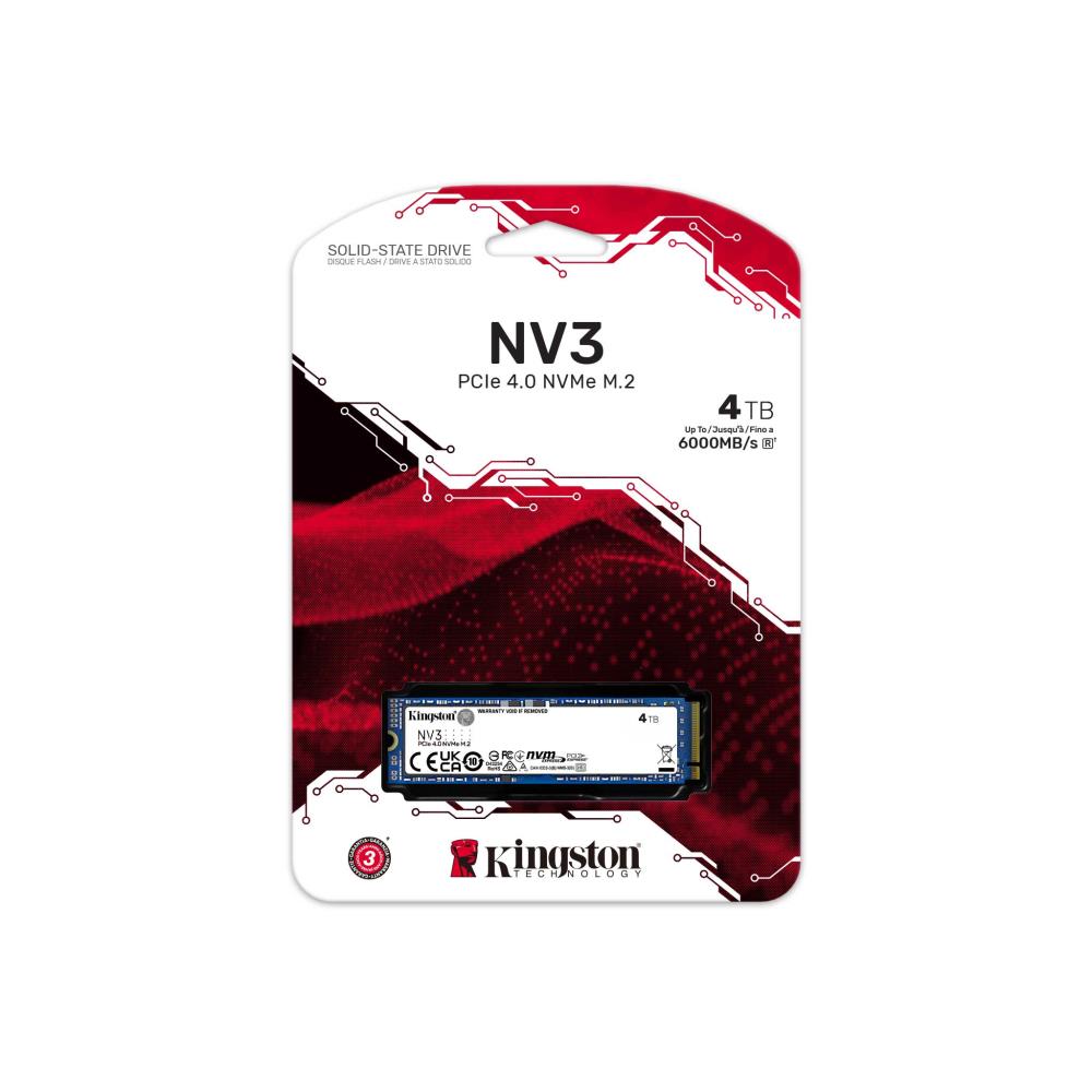 Kingston SNV3S/4000G 4000GB M.2 NVME SSD