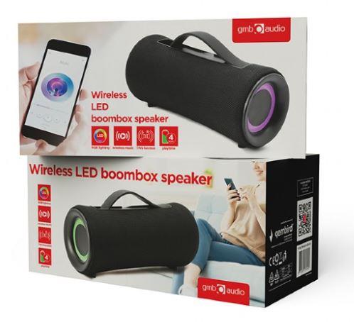 Gembird SPK-BT-LED-04 Bluetooth skaļrunis ar LED gaismām