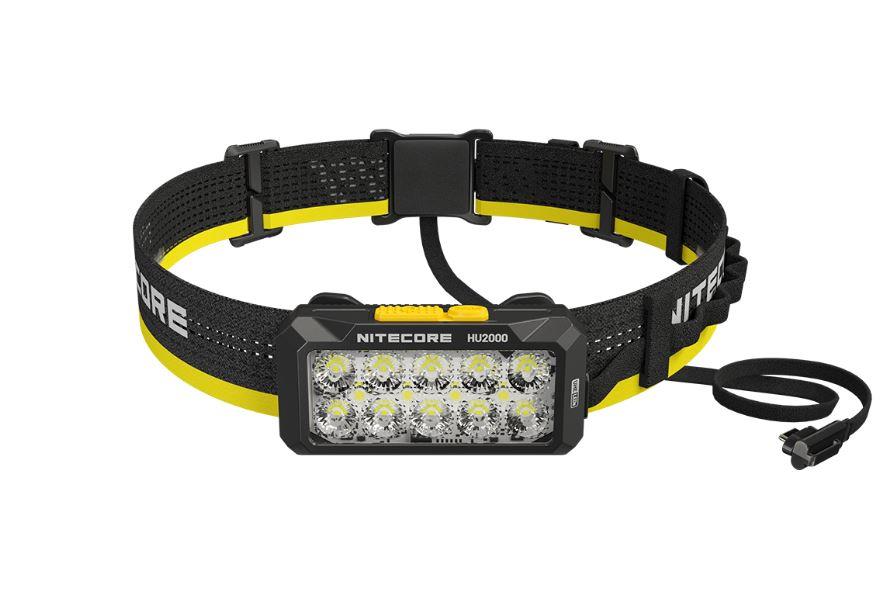 NITECORE HU2000 Žibintas 2000 Liumenų laisvų rankų apšvietimas