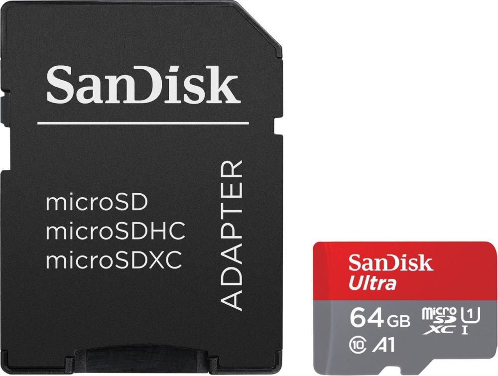 SanDisk SDSQUAB-064G-GN6MT 64GB Micro SDXC UHS-I Karte