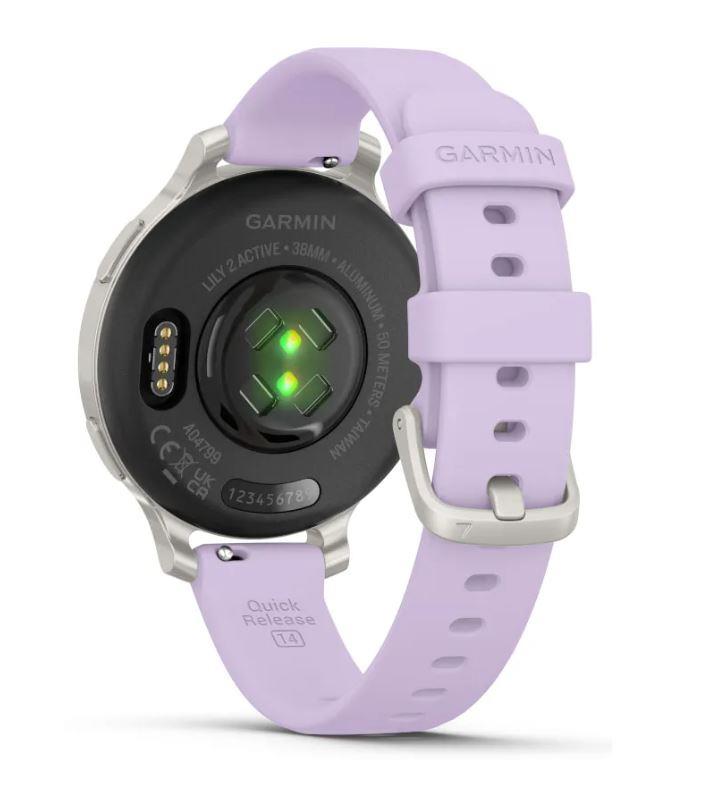 Garmin Lily 2 viedpulkstenis 010-02891-01 sudraba violetā