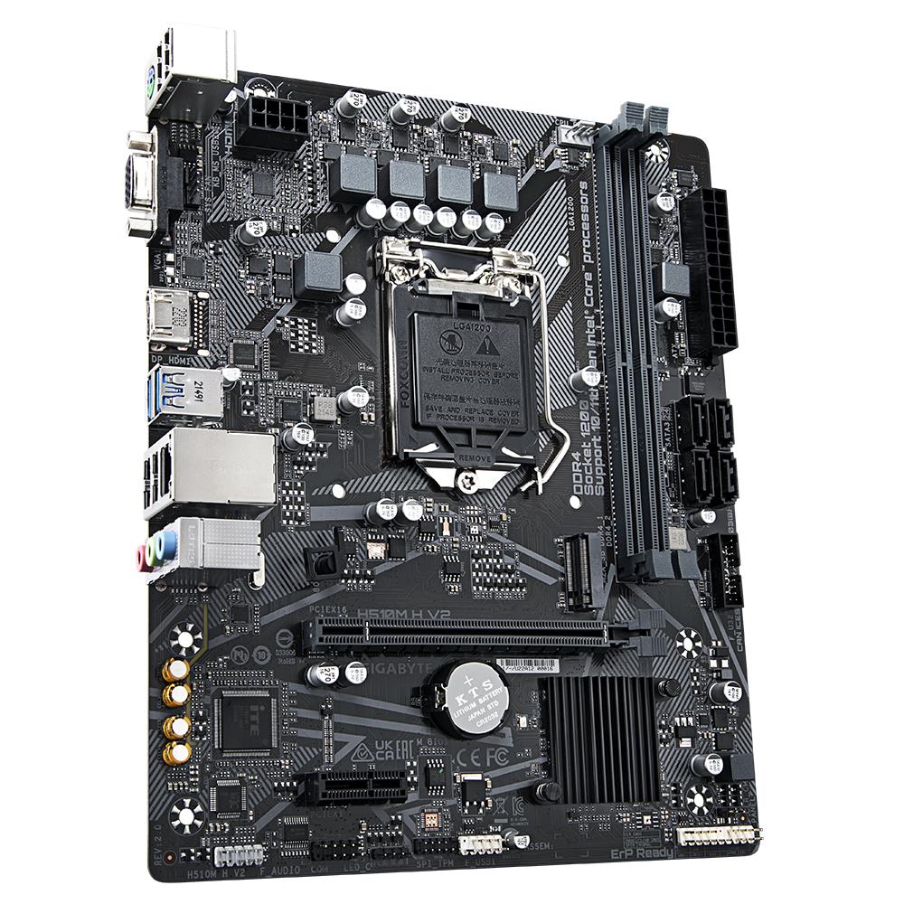 GIGABYTE H510MHV22.0 Micro-ATX emaplaat LGA1200