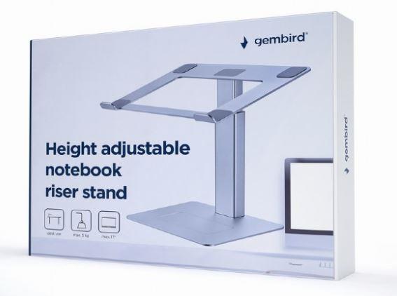 GEMBIRD NBS-D1-02 Adjustable Silver Riser Stand