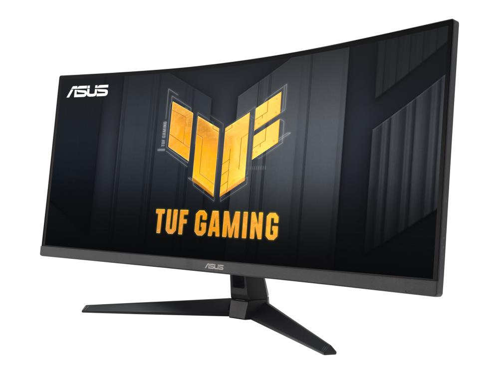 ASUS VG34VQ3B 32" LCD monitors ar īpaši platu izliekto ekrānu