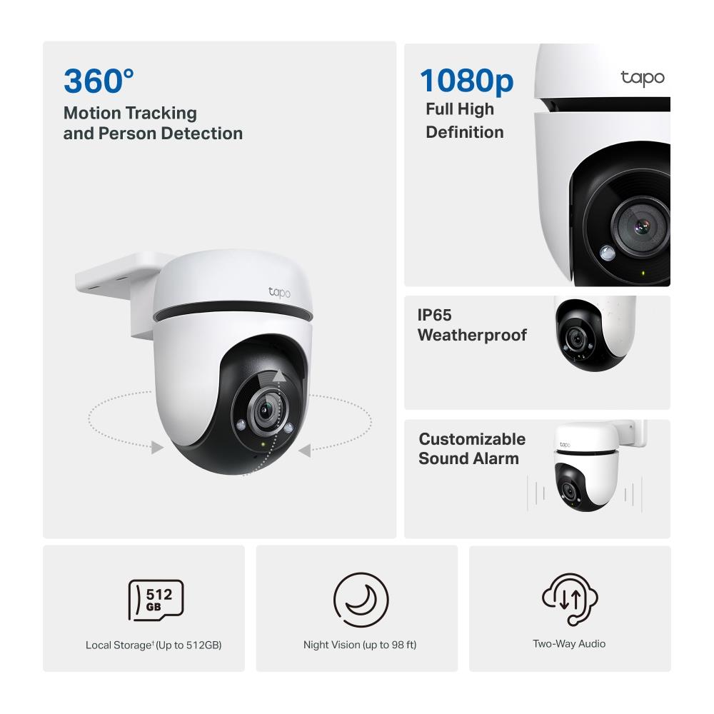 TP-LINK TC40 Belaidė 1080P Pan Tilt Kamera