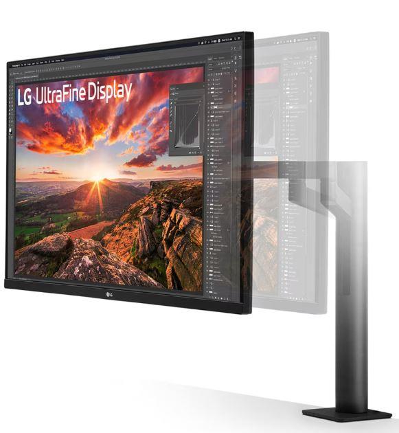 LG 32UN880K-B 32" IPS Monitor with Ergonomic Design