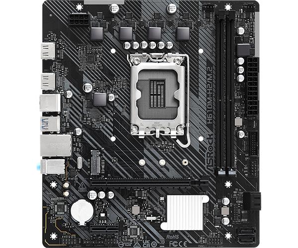 ASROCK H610M-H2/M.2 Mātesplate, Micro-ATX, LGA1700, DDR4