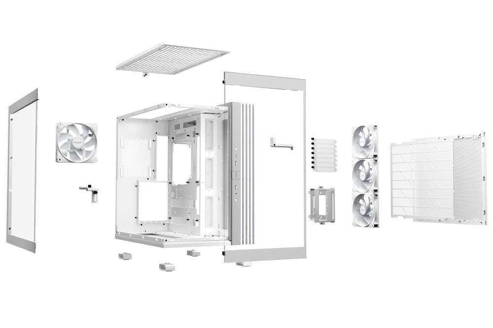 BE QUIET Light Base 600 LX ATX Tornītis Balts