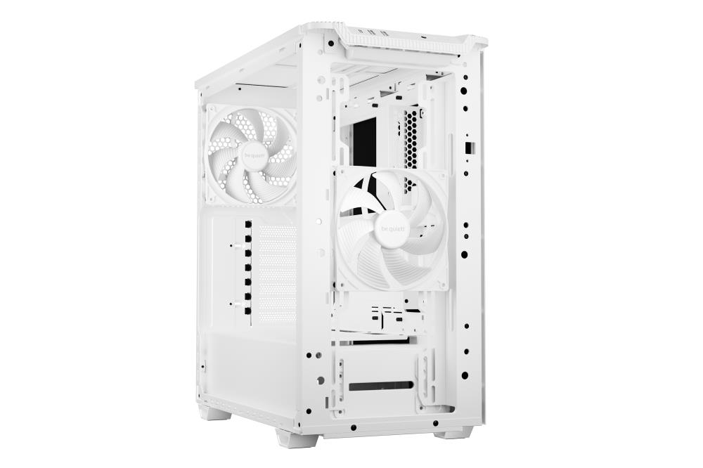 BE QUIET! Pure Base 501 Balts ATX/MicroATX/MiniITX Korpuss