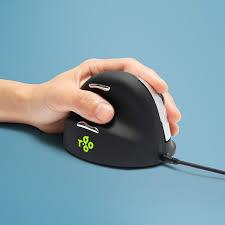 R-Go Tools RGOHELE USB Optical Ergonomic Mouse Black