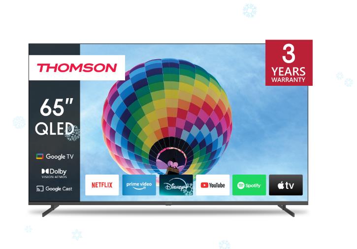 Thomson 65QG4S14 QLED 4K 65" Smart TV