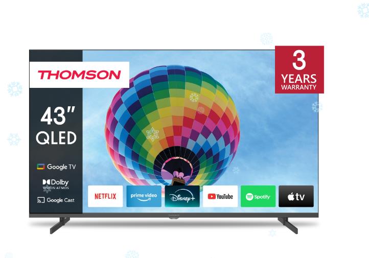 Thomson 43QG4S14 43" 4K QLED TV