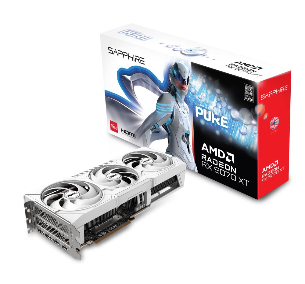 Sapphire RX9070XT 16GB GDDR6 Graphics Card