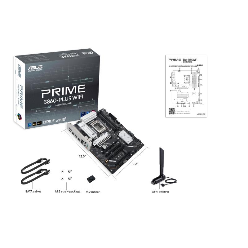 ASUS PRIME B860-PLUS WiFi MATX Motherboard