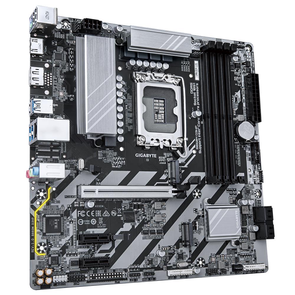 GIGABYTE B860 S1851 MATX Pagrindinė Plokštė