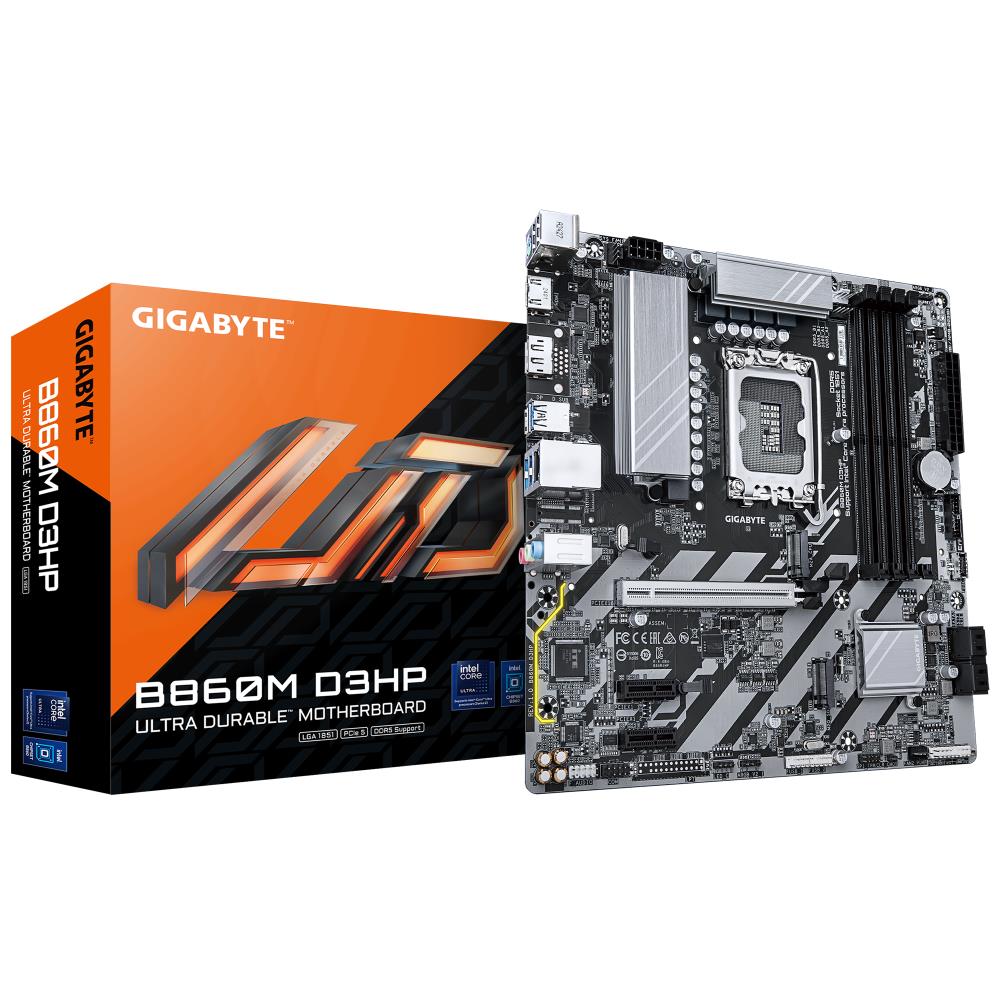 GIGABYTE B860 S1851 MATX Pagrindinė Plokštė